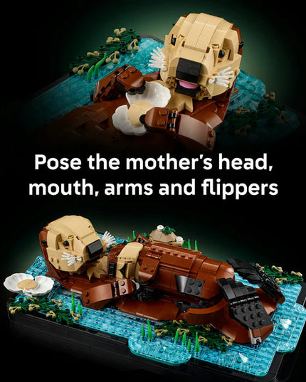LEGO® Ideas Floating Sea Otters Building Set 21366