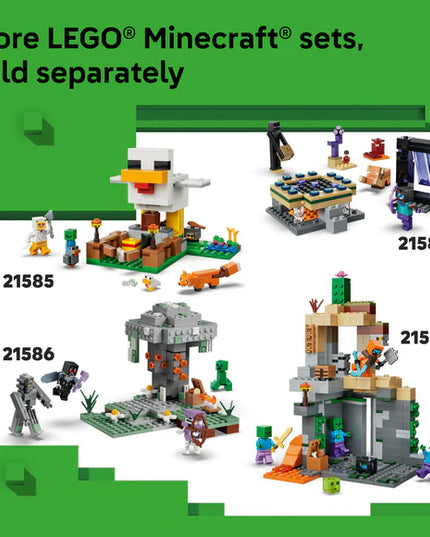 LEGO® Minecraft® Steve’s Taiga Adventure Gamer Gift 21583