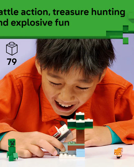 LEGO® Minecraft® Steve’s Taiga Adventure Gamer Gift 21583