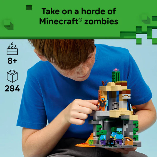 LEGO® Minecraft® Zombie Dungeon Gaming Building Toy 21587