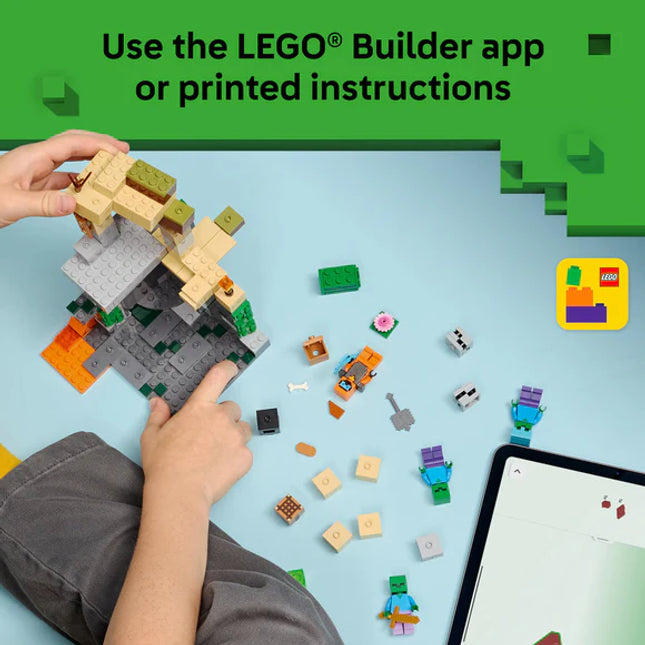 LEGO® Minecraft® Zombie Dungeon Gaming Building Toy 21587