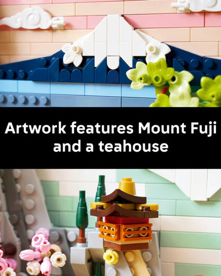 LEGO® Art Japanese Cherry Blossom Landscape Wall Art 31218