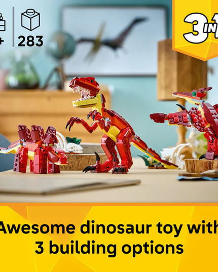 LEGO® Creator 3 in 1 Fierce Dinosaur Toy 31379