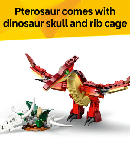 LEGO® Creator 3 in 1 Fierce Dinosaur Toy 31379