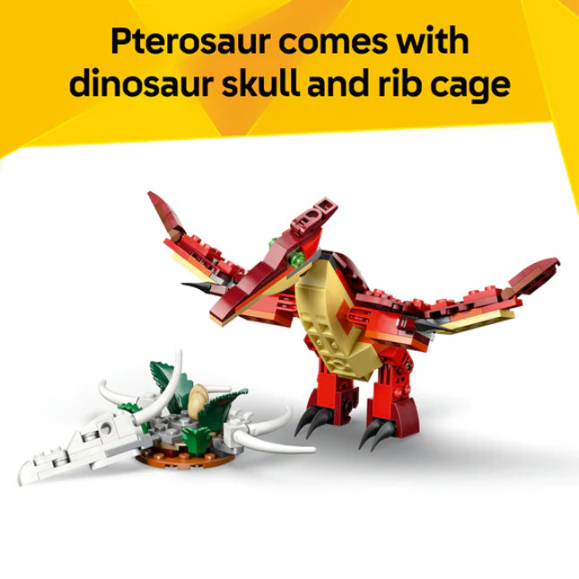 LEGO® Creator 3 in 1 Fierce Dinosaur Toy 31379