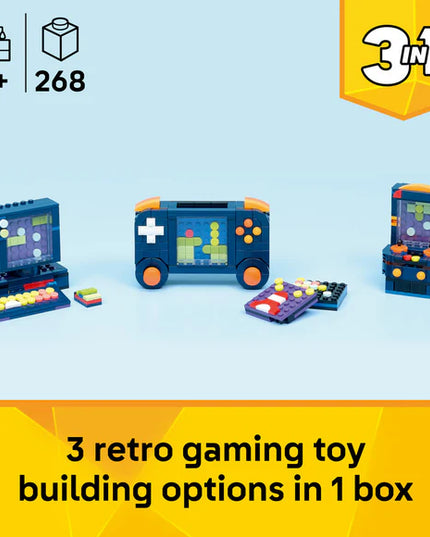 LEGO® Creator 3 in 1 Retro Gaming Console Building Toy 31380