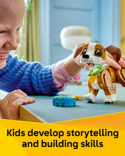 LEGO® Creator 3 in 1 Cute Animals: Playful Puppy Dog 31382