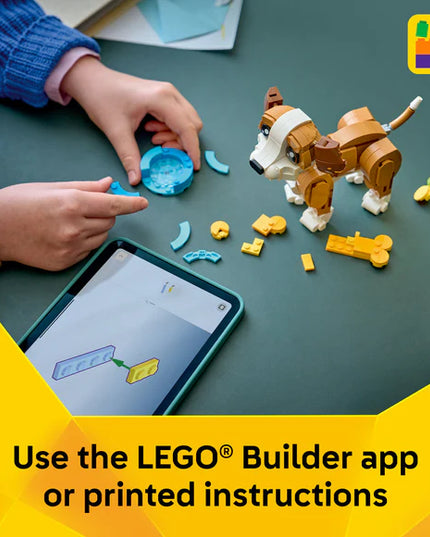 LEGO® Creator 3 in 1 Cute Animals: Playful Puppy Dog 31382