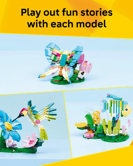 LEGO® Creator 3 in1 Wild Animals: Colourful Hummingbird Decor 31384
