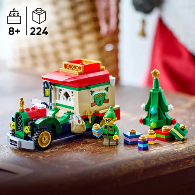 LEGO® Santa’s Delivery Truck Pretend Play Toy 40746