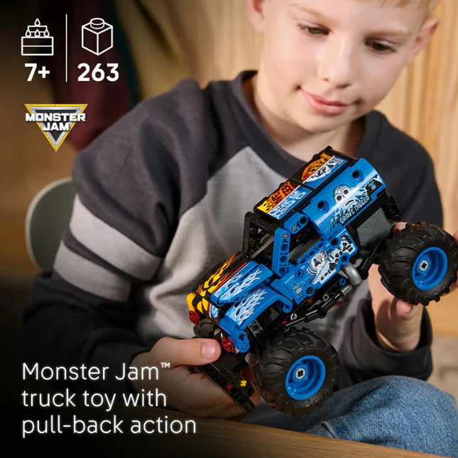 LEGO® Technic Monster Jam™ Grave Digger™ Fire and Ice 42219