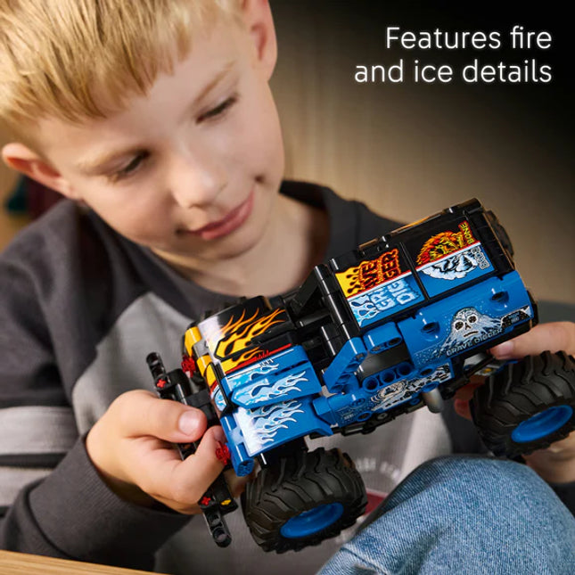 LEGO® Technic Monster Jam™ Grave Digger™ Fire and Ice 42219