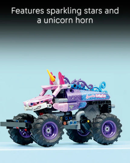 LEGO® Technic Monster Jam™ Sparkle Smash™ Pull-Back Toy 42220