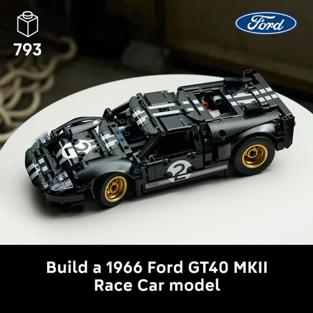 LEGO® Technic 1966 Ford GT40 MKII Race Car for Adults 42223