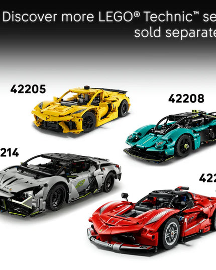 LEGO® Technic Porsche 911 GT3 R REXY AO Racing Car 42224