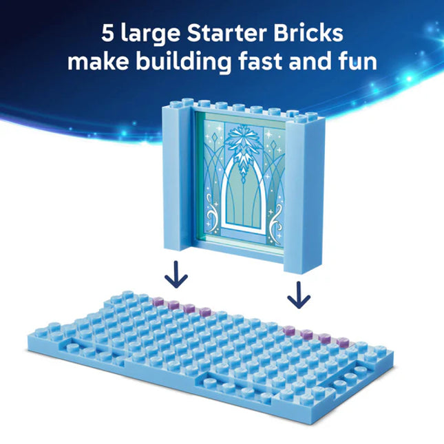 LEGO® ǀ Disney Frozen Elsa’s Ice Castle & Snow Ride Adventure 43281