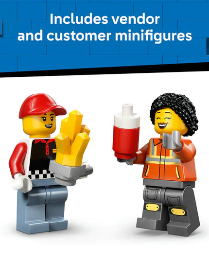 LEGO® City Fries Food Truck - Toy Building Set 60488