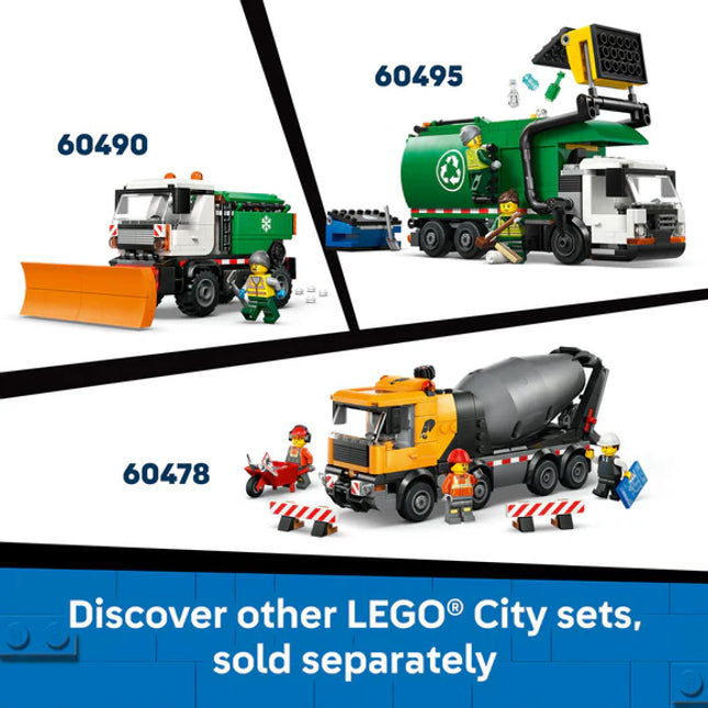 LEGO® City Tractor Farm Toy Building Set and Minifigure 60498