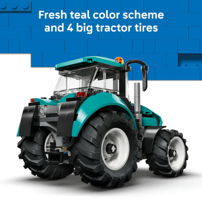 LEGO® City Tractor Farm Toy Building Set and Minifigure 60498