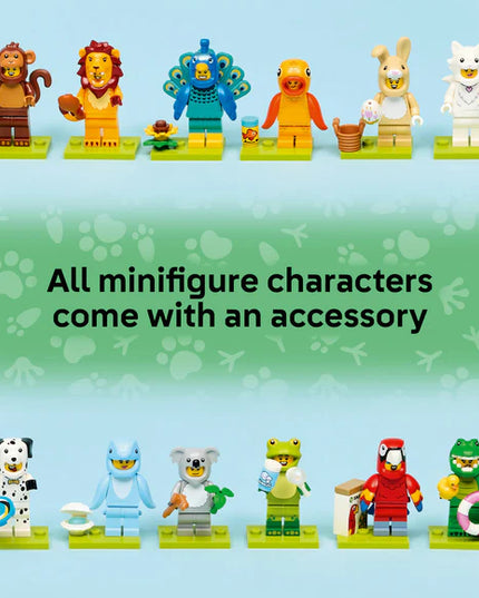 LEGO® Minifigures Animal Series 28 Mystery Box Toy (1 of 12 to Collect) 71051