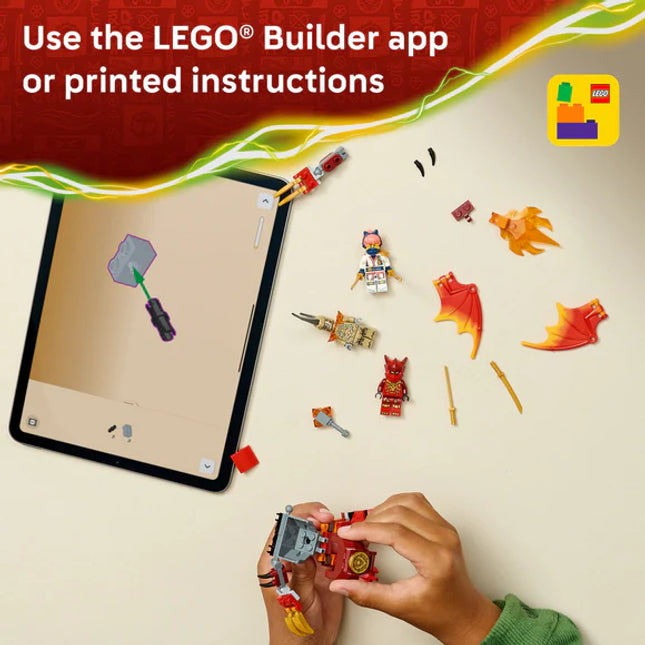 LEGO® NINJAGO® Kai’s Dragon Mech Battle Pack, Mech Toy 71851