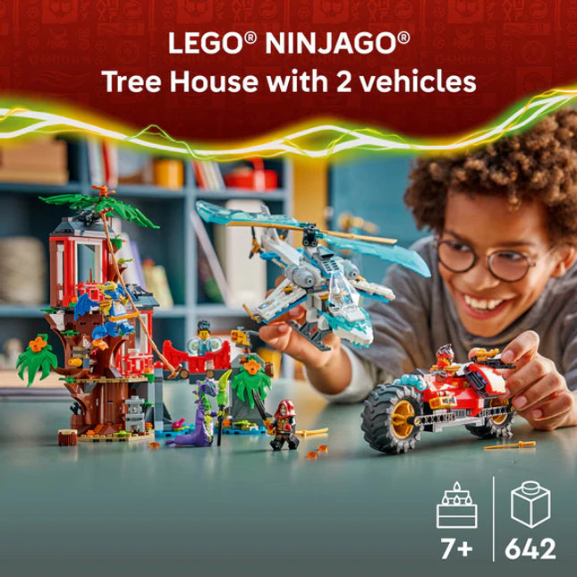 LEGO® NINJAGO® Ninja Vehicle Tree House Battle Toy Set 71857