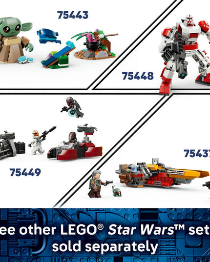 LEGO® Star Wars™ Star Wars The Mandalorian & Grogu's Speeder Bike 75436