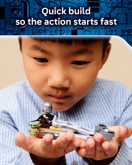 LEGO® Star Wars™ Star Wars The Mandalorian & Grogu's Speeder Bike 75436