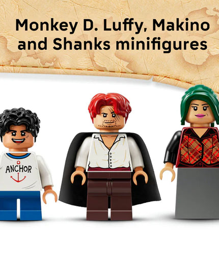 LEGO® ONE PIECE Windmill Village Hut Building Kit, Role-Play Pirate Toy 75636