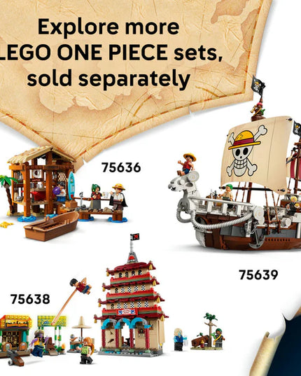 LEGO® ONE PIECE Buggy the Clown’s Circus Tent Model Building Kit 75637
