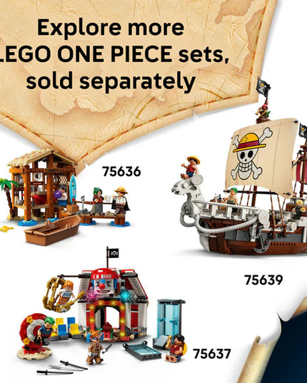 LEGO® ONE PIECE Battle at Arlong Park Interactive Pirate Toy Building Set 75638