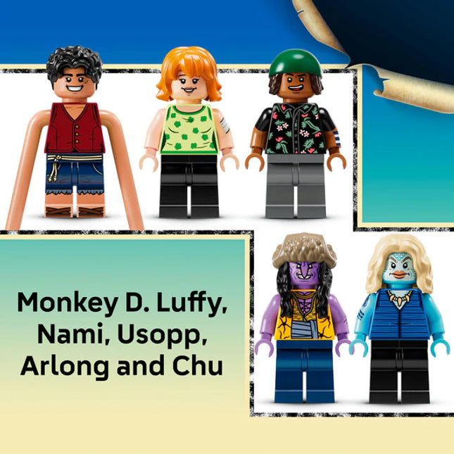 LEGO® ONE PIECE Battle at Arlong Park Interactive Pirate Toy Building Set 75638
