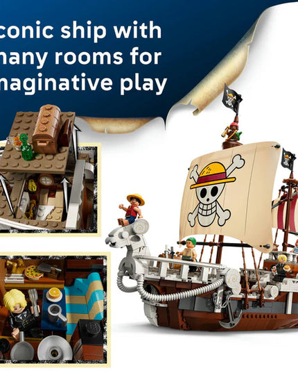 LEGO® ONE PIECE The Going Merry Pirate Ship, Boat Set Building Toy 75639
