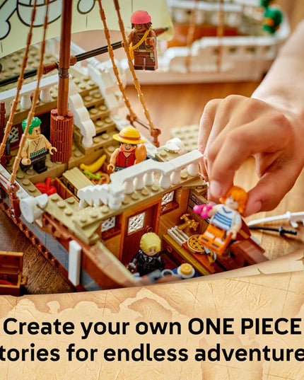 LEGO® ONE PIECE The Going Merry Pirate Ship, Boat Set Building Toy 75639