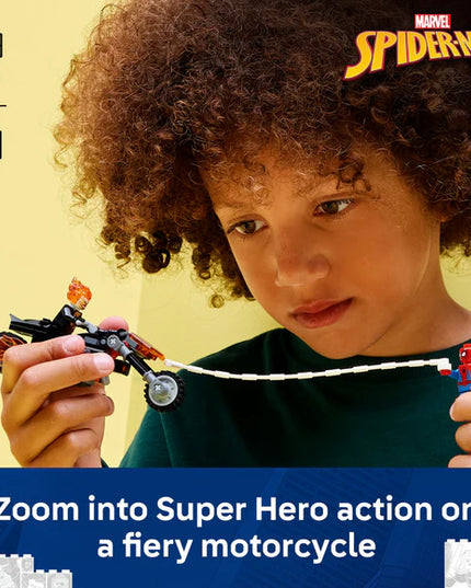 LEGO® ǀ Marvel Spider-Man vs. Ghost Rider Motorcycle 76335