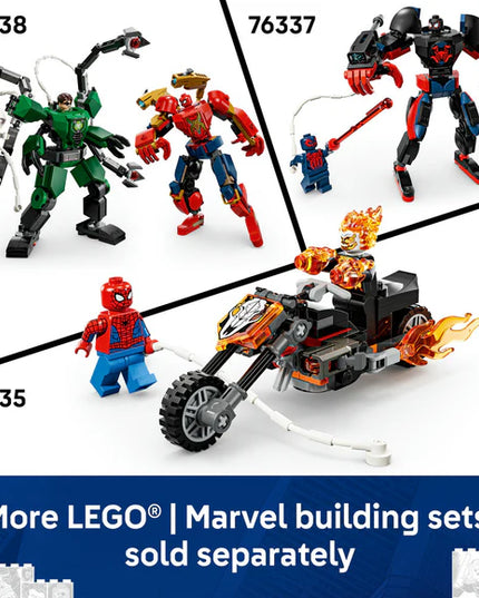 LEGO® ǀ Marvel Spider-Man Car vs. Venomized Wolverine Car Playset 76336