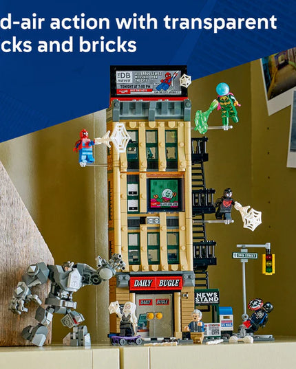 LEGO® ǀ Marvel Spider-Man vs. Mysterio: The Daily Bugle 76342