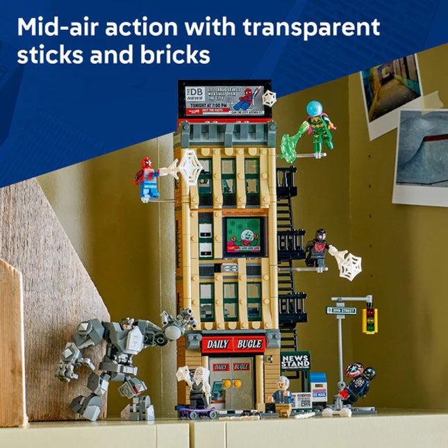 LEGO® ǀ Marvel Spider-Man vs. Mysterio: The Daily Bugle 76342