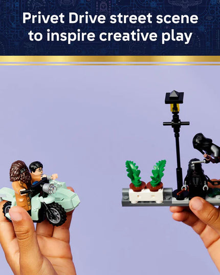 LEGO® Harry Potter™ Hagrid™ & Harry’s Privet Drive Escape 76459