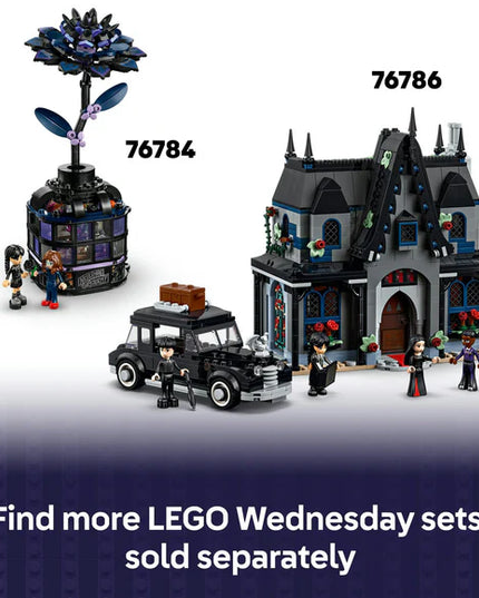 LEGO® Wednesday Thing’s Apartment, Birthday or Halloween Gift Building Set 76785