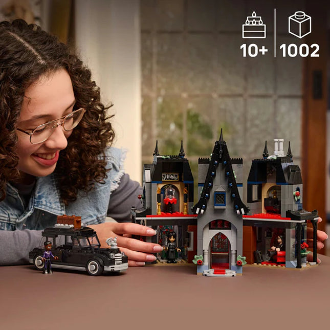 LEGO® Wednesday Morticia’s Cottage Halloween Gift, Model Building Kit 76786