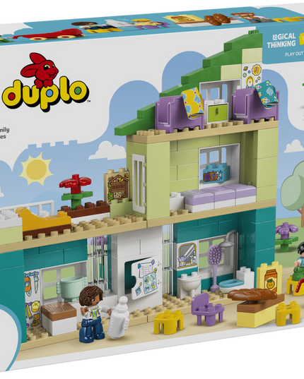LEGO® DUPLO® 3in1 Modern Family House with Figures 10470
