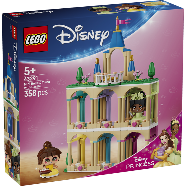 LEGO® ǀ Disney Princess Mini Belle & Tiana with Castle 43291