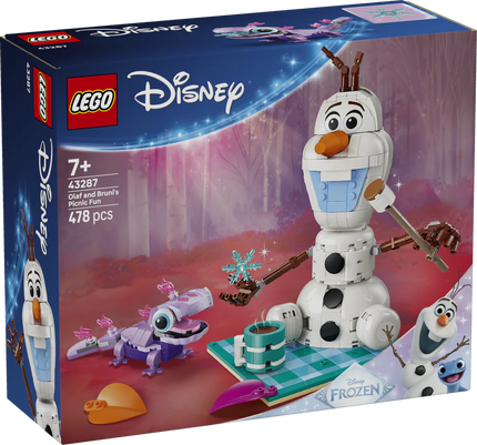LEGO® ǀ Disney Frozen Olaf and Bruni’s Picnic Fun 43287