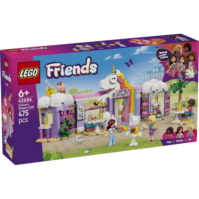 LEGO® Friends Unicorn Dream Café Pretend Play Toy Set 42684