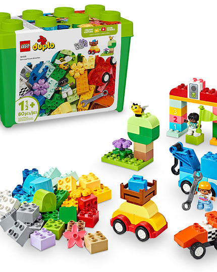 LEGO® DUPLO® Classic Cars and Trucks Brick Box Toy Set 10439