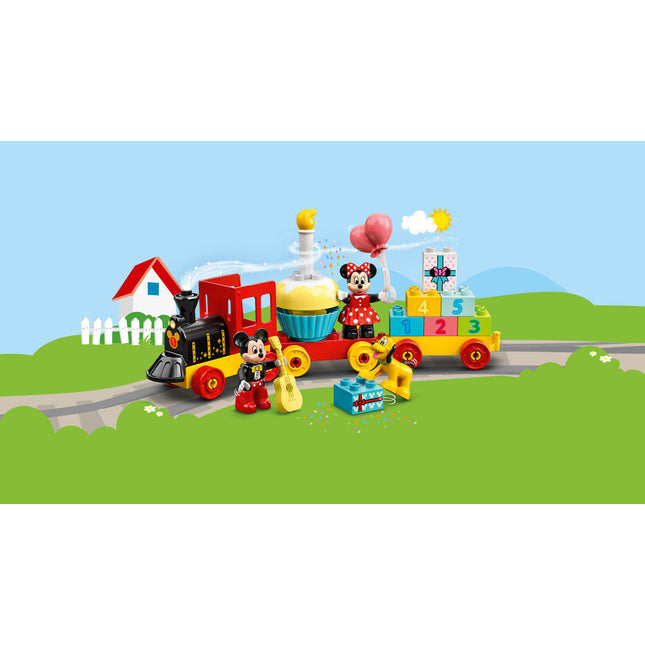 LEGO® DUPLO® ǀ Disney Mickey and Friends - Mickey & Minnie Birthday Train Building Toy 10941