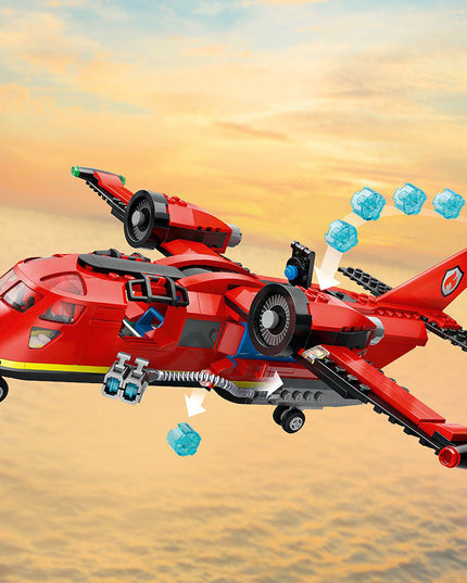 LEGO® City Fire Rescue Plane Building Toy Set 60413