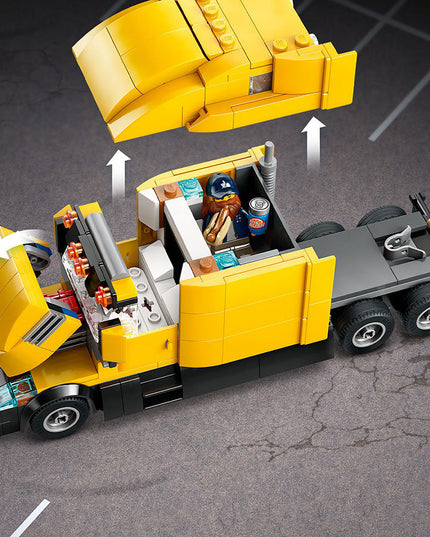 LEGO® City Yellow Delivery Truck Building Toy Set 60440