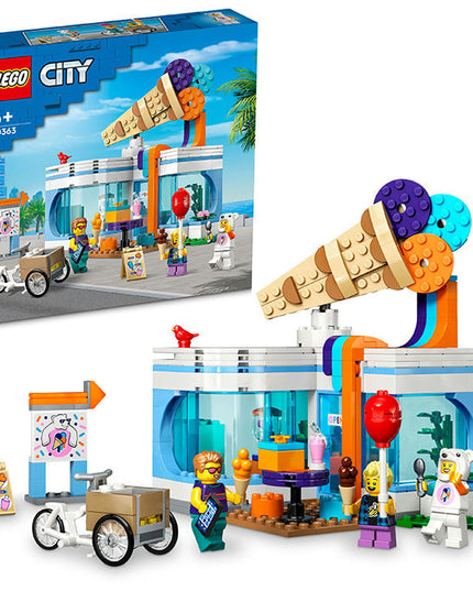 LEGO® City Ice-Cream Shop Building Toy Set 60363